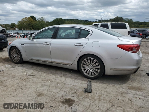 2015 Kia K900 Premium with VIN KNALU4D48F6024040, listed as a Copart auction lot 71363224 with 114,031 mi miles and Salvage Title. Bid and sale history available at carsss.com. Image 2.