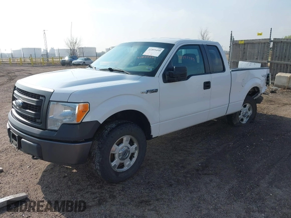 2014 Ford F-150 XL with VIN 1FTEX1EM0EKE57132, listed as a IAAI auction lot 41895499 with 260,186 mi miles and . Bid and sale history available at carsss.com. Image 17.