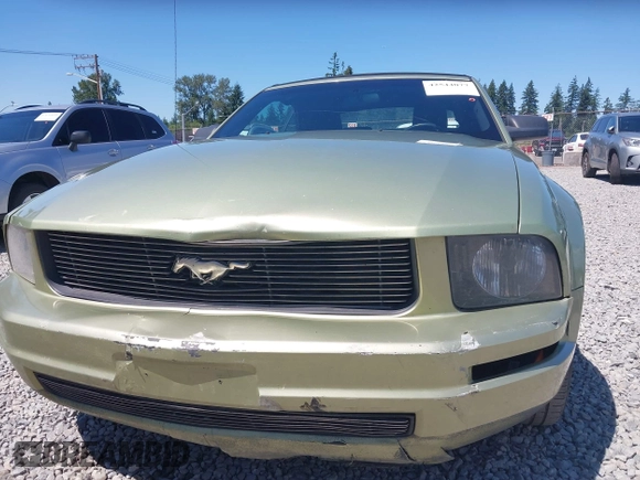 2005 Ford Mustang Deluxe with VIN 1ZVFT84N755254849, listed as a IAAI auction lot 42544077 with 276,391 mi miles and . Bid and sale history available at DreamBid. Image 6.
