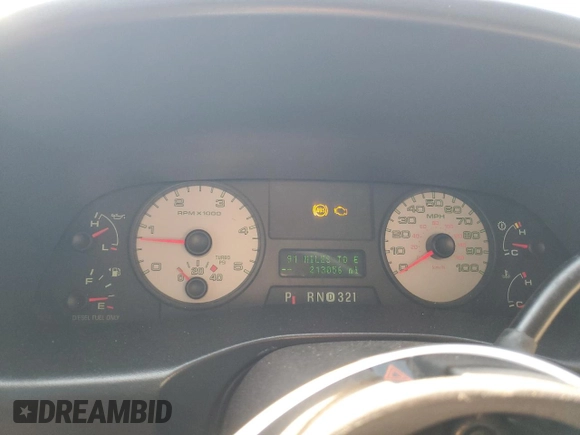 2006 Ford F-250 XL with VIN 1FTSW21P16EC83843, listed as a Copart auction lot 63659035 with 213,056 mi miles and Clean title. Bid and sale history available at DreamBid. Image 9.