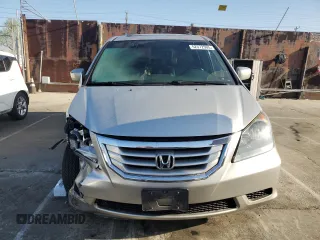 2009 Honda Odyssey EX-L with VIN 5FNRL38619B044063, listed as a Copart auction lot 52372505 with 204,658 mi miles and Salvage Title. Bid and sale history available at DreamBid. Image 5.