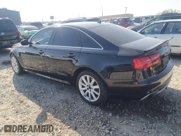 2013 Audi A6 Prestige with VIN WAUHGAFC8DN006754, listed as a Copart auction lot 56492235 with 164,218 mi miles and Salvage title. Bid and sale history available at DreamBid. Image 2.