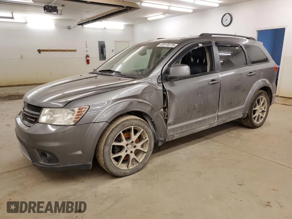 2013 Dodge Journey R/T with VIN 3C4PDCEG1DT588851, listed as a Copart auction lot 53170775 with 204,457 mi miles and Clean title. Bid and sale history available at DreamBid. Image 1.