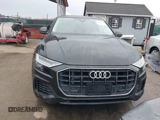 2023 Audi Q8 Premium with VIN WA1AVBF19PD019841, listed as a IAAI auction lot 40827495 with 29,033 mi miles and . Bid and sale history available at DreamBid. Image 12.