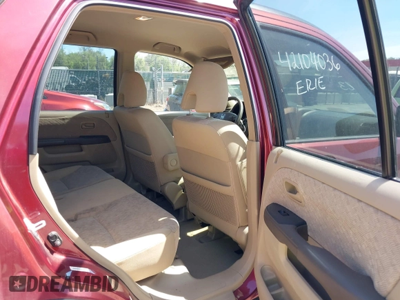 2006 Honda CR-V LX with VIN JHLRD68556C001167, listed as a IAAI auction lot 42104036 with 113,590 mi miles and . Bid and sale history available at DreamBid. Image 8.