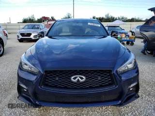 2023 Infiniti Q50 Sensory with VIN JN1EV7CP2PM512518, listed as a Copart auction lot 74486644 with 12,919 mi miles and Non repairable. Bid and sale history available at DreamBid. Image 5.