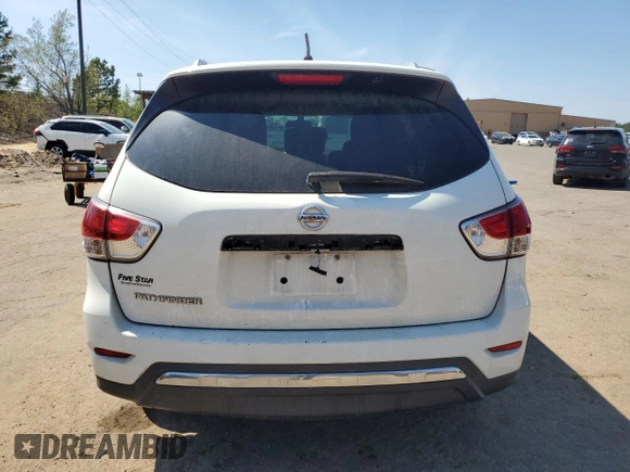 2016 Nissan Pathfinder S with VIN 5N1AR2MN9GC611712, listed as a Copart auction lot 50151285 with 218,982 mi miles and Salvage title. Bid and sale history available at DreamBid. Image 6.