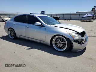 2007 Infiniti G35 Journey with VIN JNKBV61EX7M715361, listed as a Copart auction lot 68190604 with 176,632 mi miles and Salvage Title. Bid and sale history available at DreamBid. Image 4.