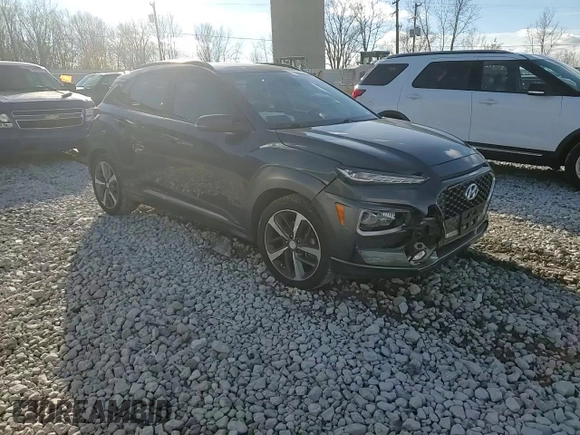 2020 Hyundai Kona Limited with VIN KM8K33A51LU416806, listed as a Copart auction lot 82025224 with 118,646 mi miles and Non Repairable. Bid and sale history available at carsss.com. Image 14.