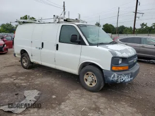 2010 Chevrolet Express Cargo with VIN 1GCZGFBA2A1153342, listed as a Copart auction lot 60746385 with 142,770 mi miles and Clean title. Bid and sale history available at DreamBid. Image 4.