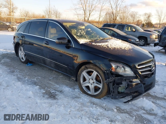 2011 Mercedes-Benz R 350 with VIN 4JGCB6FE3BA114001, listed as a IAAI auction lot 41309561 with 126,819 mi miles and . Bid and sale history available at DreamBid. Image 1.