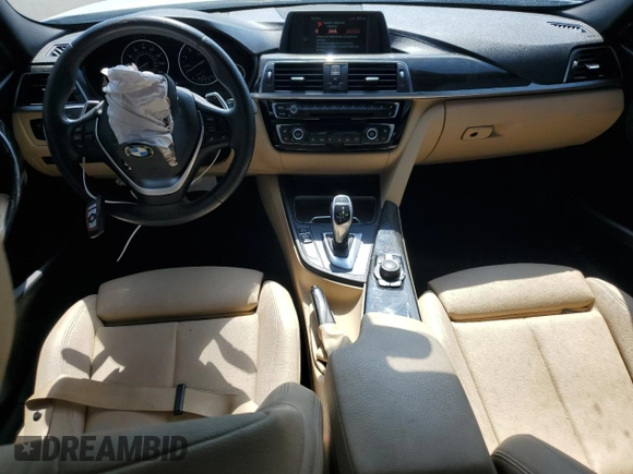 2018 BMW 3 Series 330i with VIN WBA8B9C58JEE80964, listed as a Copart auction lot 57103285 with 188,488 mi miles and Salvage title. Bid and sale history available at DreamBid. Image 8.