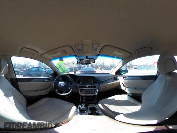 2015 Hyundai Sonata 2.4L SE with VIN 5NPE24AF8FH231881, listed as a IAAI auction lot 41678506 with 74,261 mi miles. Bid and sale history available at carsss.com. Image 19.