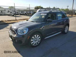2020 MINI Countryman Cooper S with VIN WMZYW7C06L3L87825, listed as a Copart auction lot 63129025 with 35,044 mi miles and Salvage title. Bid and sale history available at DreamBid. Image 1.