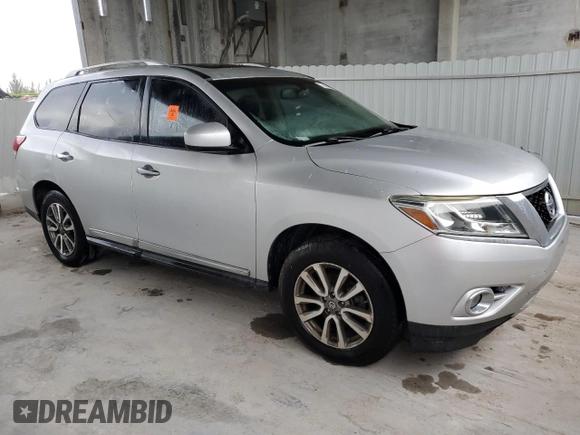 2013 Nissan Pathfinder SL with VIN 5N1AR2MN0DC662950, listed as a Copart auction lot 86720734 with 116,190 mi miles and Clean title. Bid and sale history available at DreamBid. Image 4.
