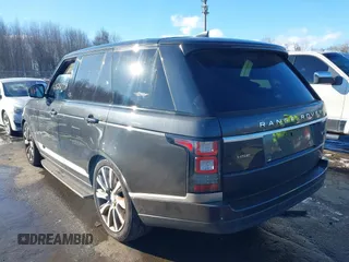 2017 Land Rover Range Rover HSE with VIN SALGS2FV1HA372100, listed as a IAAI auction lot 41525177 with 117,324 mi miles and . Bid and sale history available at DreamBid. Image 3.