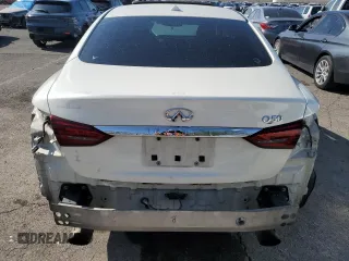 2019 Infiniti Q50 Luxe with VIN JN1EV7AP2KM515513, listed as a Copart auction lot 59893895 with 124,644 mi miles and Salvage title. Bid and sale history available at DreamBid. Image 6.