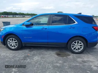 2024 Chevrolet Equinox LT with VIN 3GNAXUEG9RS250203, listed as a IAAI auction lot 42233875 with 26,930 mi miles and . Bid and sale history available at DreamBid. Image 14.
