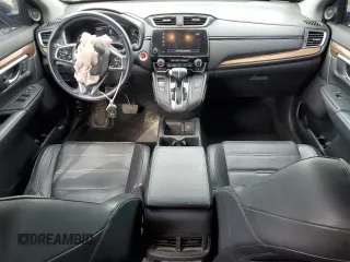 2019 Honda CR-V EX-L with VIN JHLRW2H88KX019694, listed as a Copart auction lot 46899205 with 43,403 mi miles and Salvage Title. Bid and sale history available at DreamBid. Image 8.