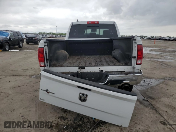 2018 Ram 1500 Big Horn with VIN 1C6RR6GT5JS132765, listed as a Copart auction lot 50645845 with Not provided miles and Salvage title. Bid and sale history available at DreamBid. Image 6.