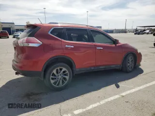 2016 Nissan Rogue SL with VIN 5N1AT2MT1GC730869, listed as a Copart auction lot 51115805 with 128,679 mi miles and Salvage Title. Bid and sale history available at DreamBid. Image 3.