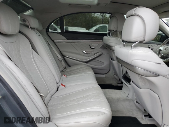 2016 Mercedes-Benz S 550 with VIN WDDUG8CB5GA243905, listed as a Copart auction lot 47827195 with 96,713 mi miles and Salvage Title. Bid and sale history available at carsss.com. Image 10.
