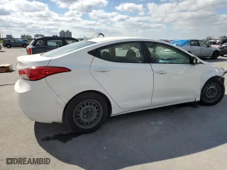 2012 Hyundai Elantra GLS with VIN 5NPDH4AE1CH134082, listed as a Copart auction lot 52193455 with 261,725 mi miles and Salvage Title. Bid and sale history available at carsss.com. Image 3.