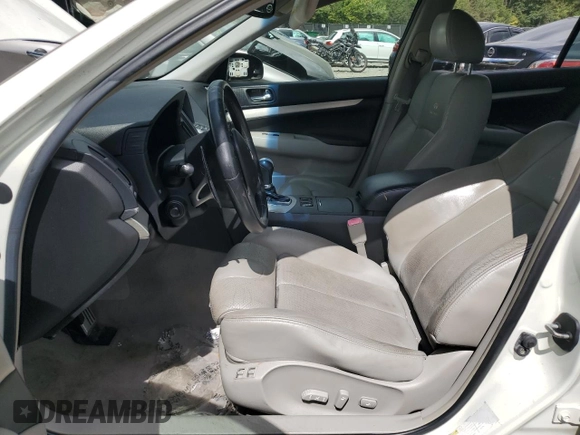 2008 Infiniti G35 with VIN JNKBV61E48M213883, listed as a Copart auction lot 66284514 with Not Provided miles and Salvage Title. Bid and sale history available at DreamBid. Image 7.