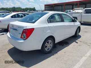 2016 Chevrolet Sonic LT with VIN 1G1JC5SH9G4168209, listed as a IAAI auction lot 42567065 with 175,845 mi miles and . Bid and sale history available at DreamBid. Image 4.