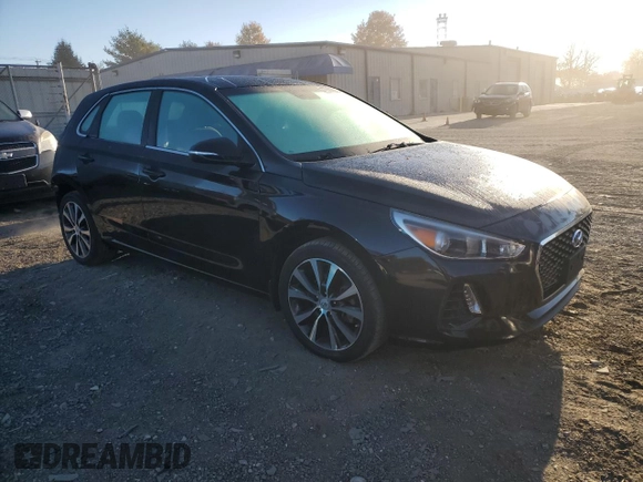 2018 Hyundai Elantra with VIN KMHH35LE4JU069228, listed as a Copart auction lot 77312614 with 41,040 mi miles and Salvage Title. Bid and sale history available at DreamBid. Image 4.