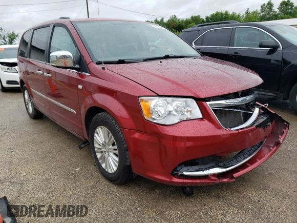 2014 Chrysler Town & Country Touring L 30th Anniversary with VIN 2C4RC1CG2ER328742, listed as a Copart auction lot 57475324 with 118,887 mi miles and Salvage Title. Bid and sale history available at DreamBid. Image 4.