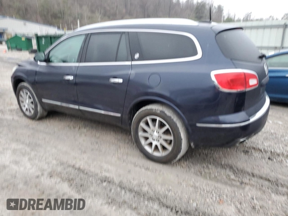2017 Buick Enclave Leather with VIN 5GAKRBKD2HJ308787, listed as a Copart auction lot 85222834 with 98,751 mi miles and Salvage Title. Bid and sale history available at DreamBid. Image 2.