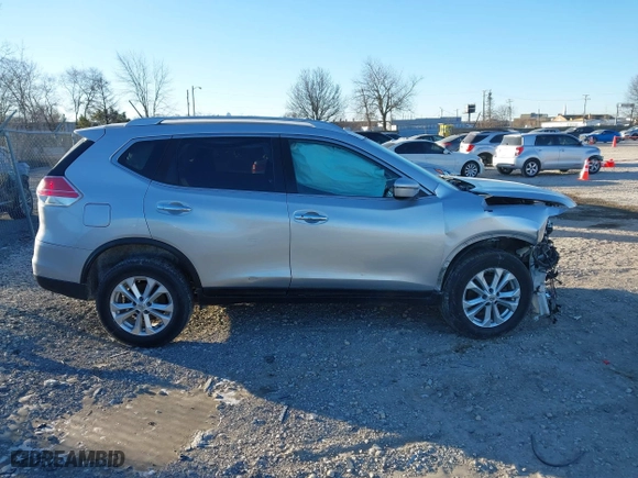 2016 Nissan Rogue S with VIN JN8AT2MV3GW152038, listed as a IAAI auction lot 41417737 with 196,409 mi miles. Bid and sale history available at carsss.com. Image 13.