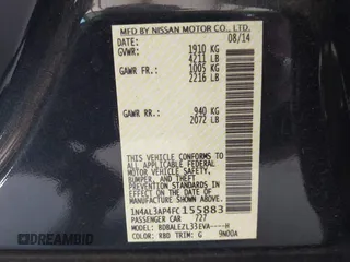 2015 Nissan Altima SV z VIN 1N4AL3AP4FC155883, wystawiony jako IAAI lot #42372983 z przebiegiem 75 740 mil mil oraz . Historia ofert i sprzedaży dostępna na DreamBid. Obrazek 9.