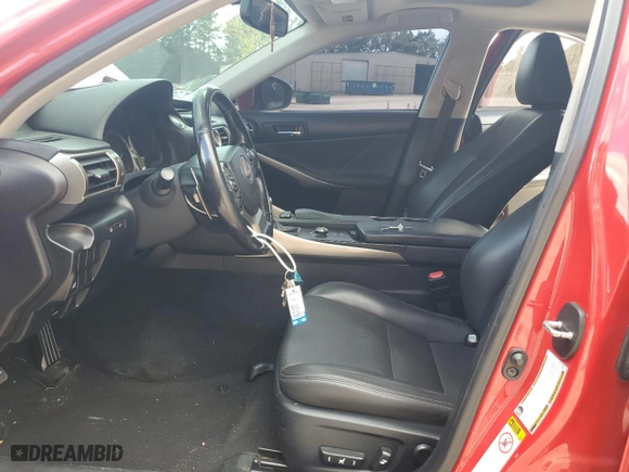 2016 Lexus IS 300 with VIN JTHCM1D25G5001420, listed as a Copart auction lot 70980404 with 140,835 mi miles and Salvage Title. Bid and sale history available at carsss.com. Image 7.