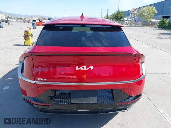 2024 Kia EV6 Wind with VIN KNDC3DLC2R5159684, listed as a IAAI auction lot 41960405 with 5,394 mi miles and . Bid and sale history available at DreamBid. Image 16.