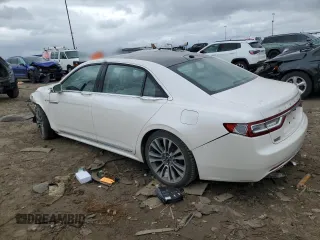 2017 Lincoln Continental Select with VIN 1LN6L9TK6H5617500, listed as a Copart auction lot 53023805 with 59,085 mi miles and Clean Title. Bid and sale history available at carsss.com. Image 2.