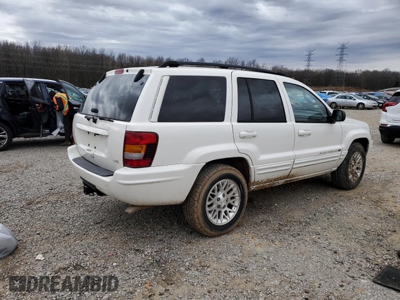 2002 Jeep Grand Cherokee Limited z VIN 1J8GX58N72C238459, wystawiony jako Copart lot #48195075 z przebiegiem 59 435 mil mil oraz Czysty tytuł • Clean title. Historia ofert i sprzedaży dostępna na DreamBid. Obrazek 3.
