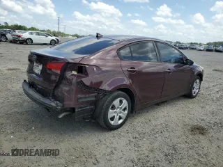 2017 Kia Forte LX with VIN 3KPFK4A79HE139487, listed as a Copart auction lot 51604035 with 62,672 mi miles and Salvage Title. Bid and sale history available at carsss.com. Image 3.