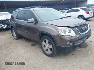 2011 GMC Acadia SLT1 with VIN 1GKKRRED3BJ267178, listed as a IAAI auction lot 42342965 with 213,407 mi miles and . Bid and sale history available at DreamBid. Image 1.