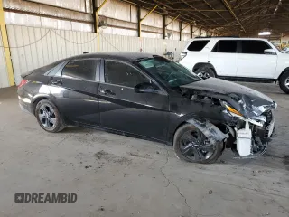 2021 Hyundai Elantra SEL with VIN 5NPLS4AG8MH042256, listed as a Copart auction lot 88376455 with 82,524 mi miles and Salvage Title. Bid and sale history available at carsss.com. Image 4.