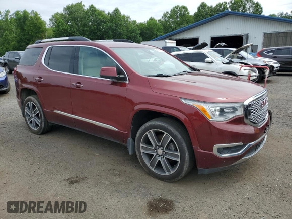 2017 GMC Acadia Denali with VIN 1GKKNXLS2HZ191898, listed as a Copart auction lot 61416285 with 160,616 mi miles and Clean title. Bid and sale history available at DreamBid. Image 4.