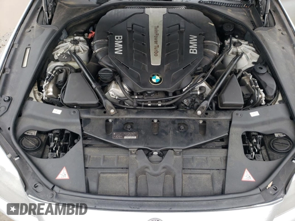 2013 BMW 6 Series 650i xDrive with VIN WBA6B4C54DD098240, listed as a Copart auction lot 47005005 with 108,974 mi miles and Clean Title. Bid and sale history available at carsss.com. Image 11.
