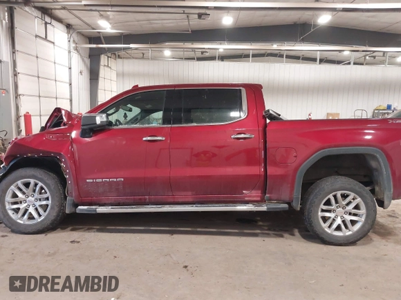 2022 GMC Sierra 1500 SLT with VIN 3GTU9DED2NG218227, listed as a IAAI auction lot 41319223 with 23,424 mi miles and . Bid and sale history available at DreamBid. Image 14.