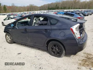 2011 Toyota Prius I with VIN JTDKN3DU4B0257934, listed as a Copart auction lot 55379255 with 288,400 mi miles and Clean Title. Bid and sale history available at DreamBid. Image 2.