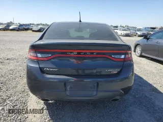 2013 Dodge Dart Limited with VIN 1C3CDFCH6DD133483, listed as a Copart auction lot 55659405 with 106,264 mi miles and Clean Title. Bid and sale history available at DreamBid. Image 6.