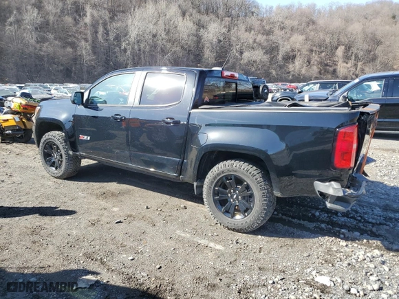 2022 Chevrolet Colorado 4WD Z71 with VIN 1GCGTDEN6N1214638, listed as a Copart auction lot 50008505 with 37,552 mi miles and Salvage Title. Bid and sale history available at carsss.com. Image 2.