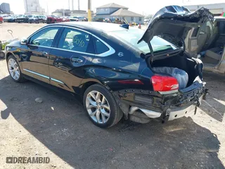 2018 Chevrolet Impala Premier with VIN 2G1125S38J9150277, listed as a IAAI auction lot 41835040 with 84,309 mi miles. Bid and sale history available at carsss.com. Image 3.