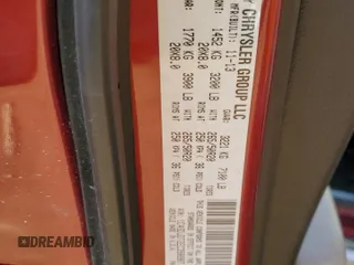 2014 Dodge Durango Limited с VIN 1C4SDJDT2EC358987, выставлен на аукционе Copart как лот 48870855 с пробегом 157 246 миль миль и Списание • Salvage title. История ставок и продаж доступна на DreamBid. Изображение 13.