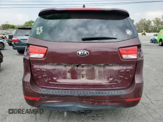2015 Kia Sedona LX with VIN KNDMB5C13F6031553, listed as a Copart auction lot 72247214 with 126,964 mi miles and Salvage Title. Bid and sale history available at carsss.com. Image 6.